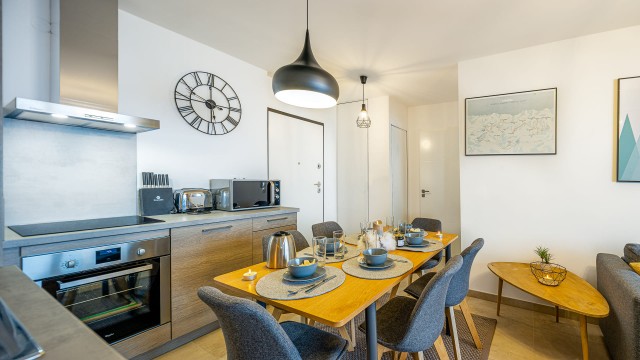 Appartement Chalet des Freinets, 4 personnes, Châtel, cuisine équipée