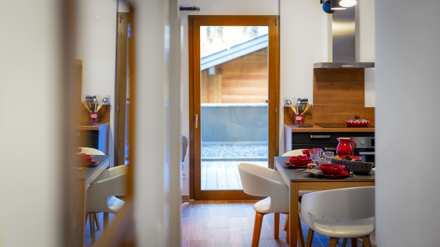 Appartement Chalet des Freinets, 4 personnes, Châtel, salle à manger