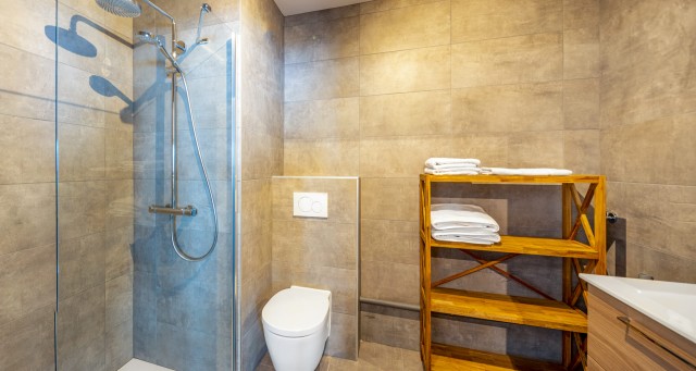 Appartement Chalet des Freinets, 4 personnes, Châtel, salle de douche
