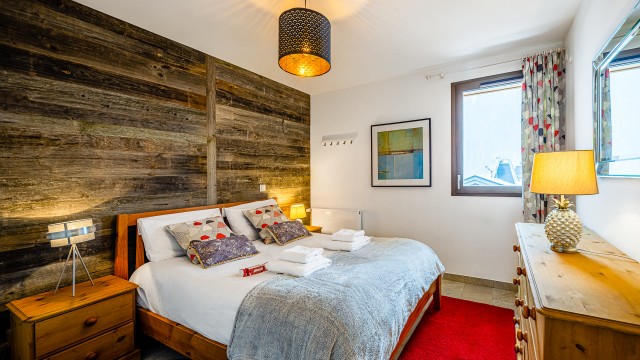 Appartement Chalet des Freinets, 6 personnes, Châtel, chambre double 