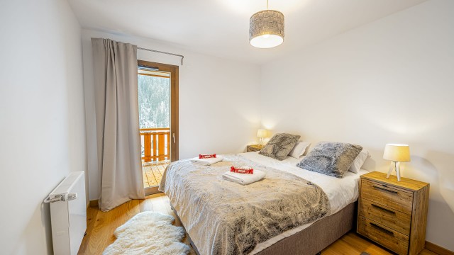 Appartement Chalet des Freinets, 8 personnes, Châtel, chambre double
