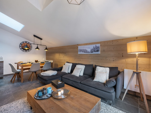 Apartment n° 202 A in Residence Chalet des Freinets, Living- room, Châtel 74