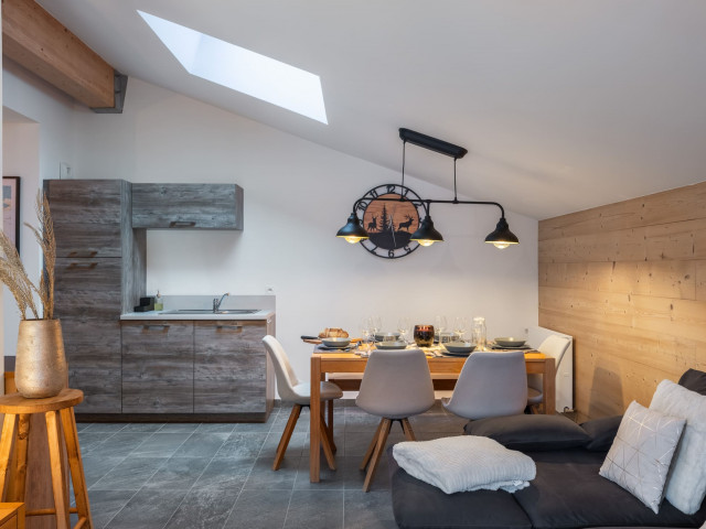 Apartment n° 202 A in Residence Chalet des Freinets, Kitchen, Châtel Mountain Holiday