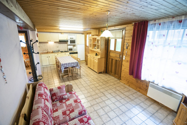 Appartement Colibri, salon, Châtel Vallée d'Abondance