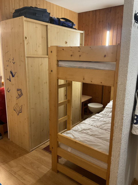 Appartement Croix de Savoie n°16, lit superposé, Châtel montagne ski neige