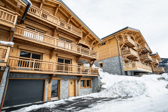 Appartement dans chalet 3 fontaines, 9 personnes, Extérieur, Châtel haute-savoie