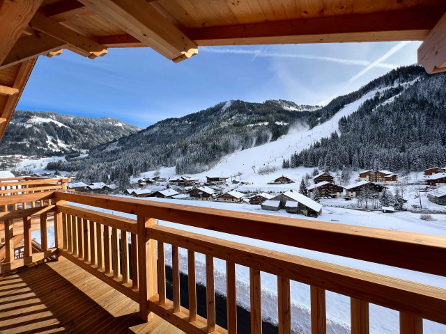 Appartement dans chalet 3 fontaines E4, 8 personnes, Balcon, Châtel 74390
