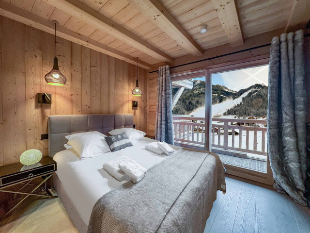 Appartement dans chalet 3 fontaines E4, 8 personnes, Chambre, Châtel montagne