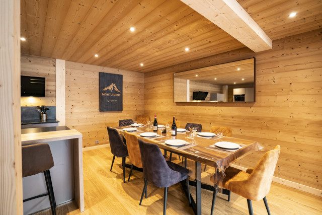 Apartment in chalet 3 Fontaines, Dining room, Châtel Portes du Soleil