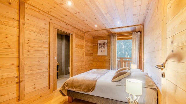Appartement dans chalet CHATOU HAUT, 14 personnes, Châtel, chambre avec salle de douche