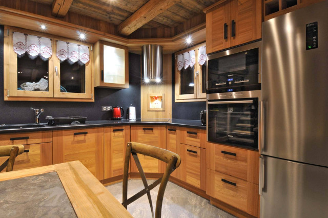 Apartment in Chalet Imelda, Kitchen, Châtel Ski area