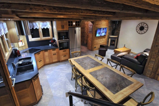 Appartement dans Chalet Imelda, Pièce de vie Châtel