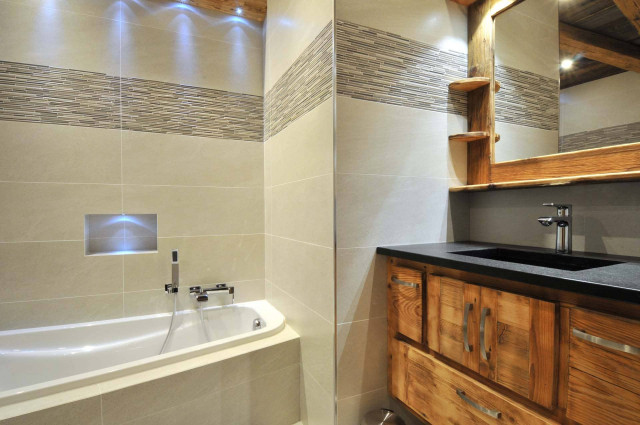 Apartment in Chalet Imelda, Bathroom, Châtel Snowboard 74