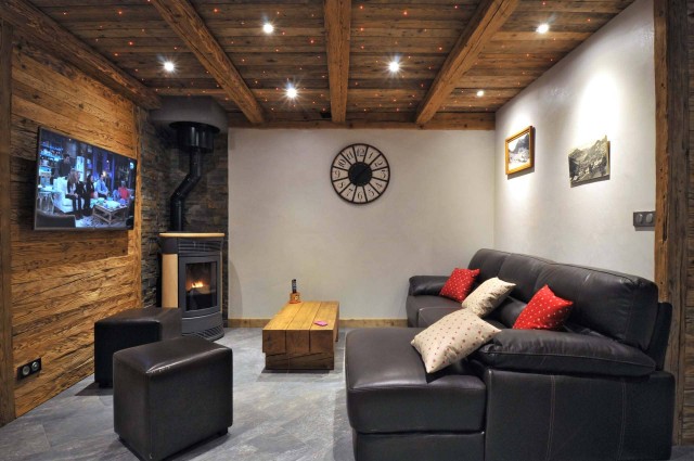 Apartment in Chalet Imelda, Living room Châtel