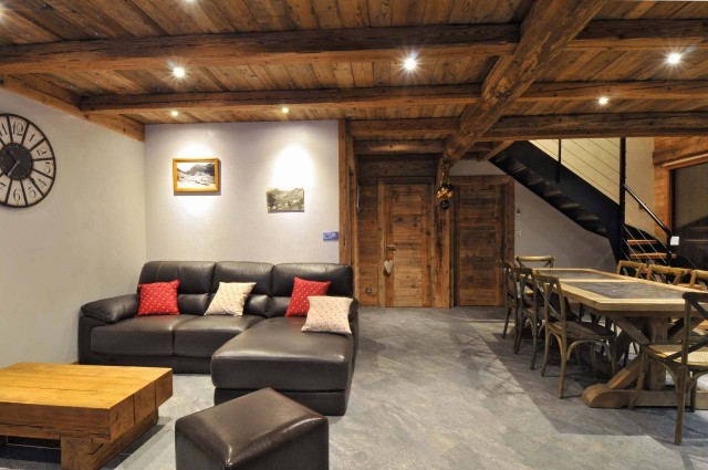 Apartment in Chalet Imelda, Living room Châtel 74