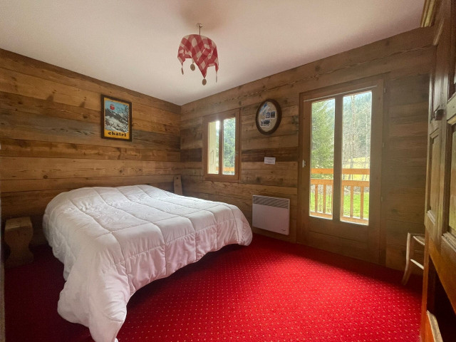 Apartment in chalet la clairière, Châtel, Bedroom 1 double bed, Skiing area 74390