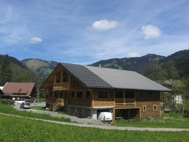 Appartement dans chalet la clairière, Châtel, Vue du chalet, Raclette à la montagne 74390