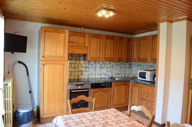 Appartement dans chalet la Ferme, Cuisine , Châtel