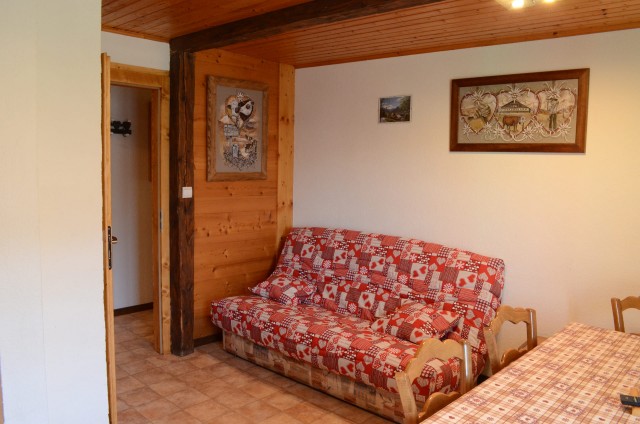 Appartement dans chalet la Ferme, Séjour , Châtel Portes du Soleil