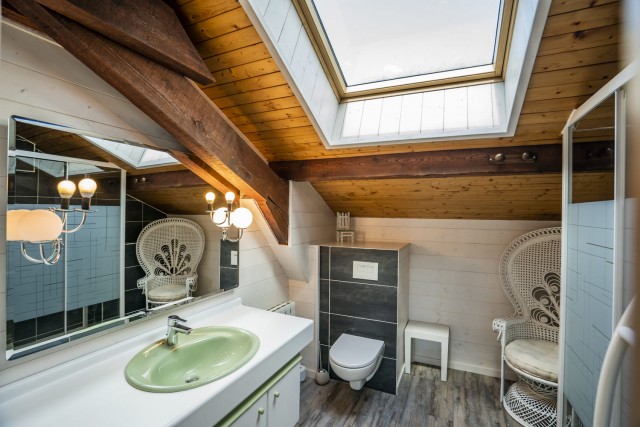 Appartement dans Chalet La Galettiere Salle de Douche Châtel