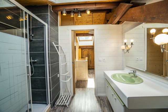 Apartment in Chalet La Galettiere Bathroom Châtel France