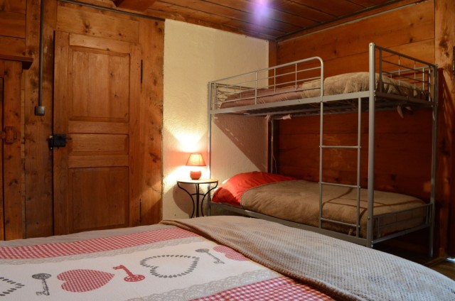 Apartment in Chalet La Louise Bedroom Châtel