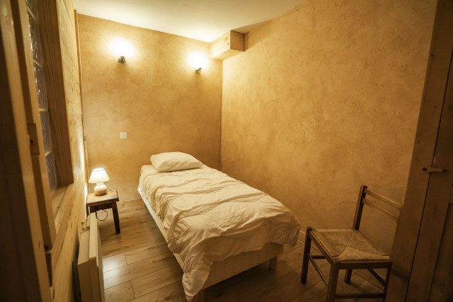 Appartement dans Chalet La Puce, Chambre 1 lit simple, Châtel Alpes Françaises
