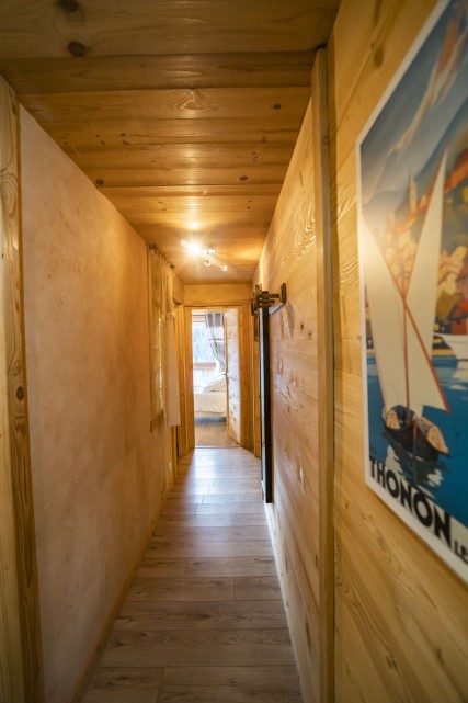 Appartement dans Chalet La Puce Couloir Châtel  