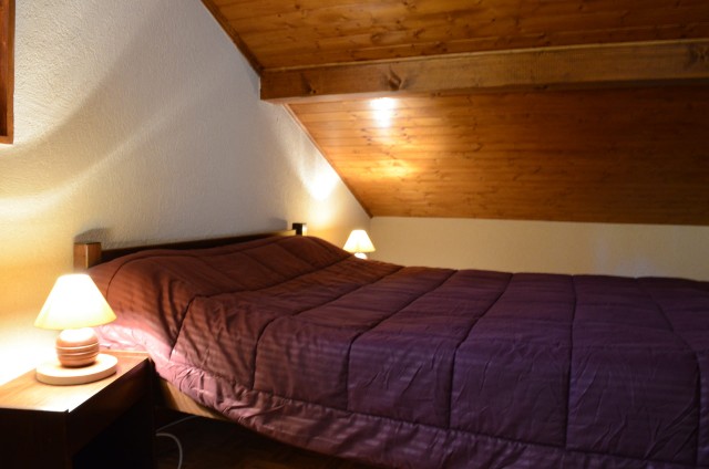 Appartement dans chalet le Bivouac, Chambre 1 lit double, Châtel Portes du Soleil