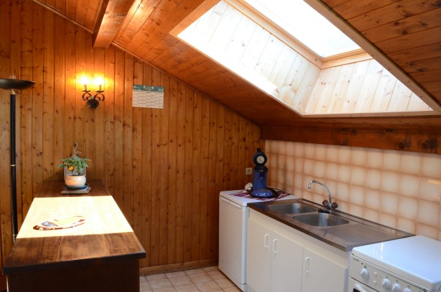 Appartement dans chalet le Bivouac, Cuisine, Châtel