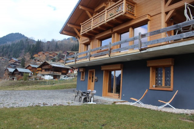 Appartement dans chalet le bois joli été exterieur Châtel