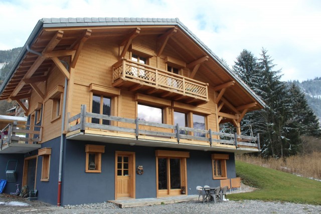 Appartement dans chalet le bois joli été exterieur Châtel alpes du nord