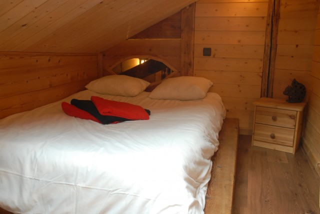 Appartement dans chalet Miette Haut Châtel chambre 3