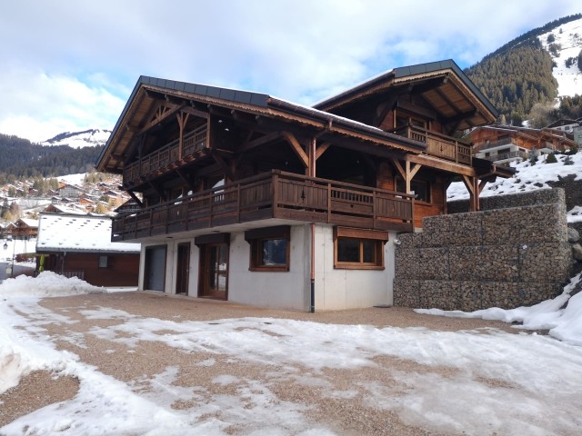 Apartment in chalet Romeo, le Chalet in winter, Châtel Haute Savoie