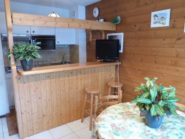 Appartement dans résidence Le Moulin, Cuisine, Châtel Location de ski