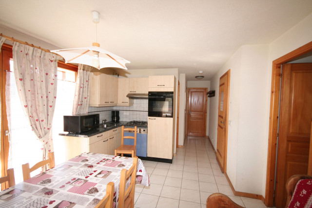 Apartment Echo des Montagnes 3, kitchen, Châtel Les Portes du Soleil