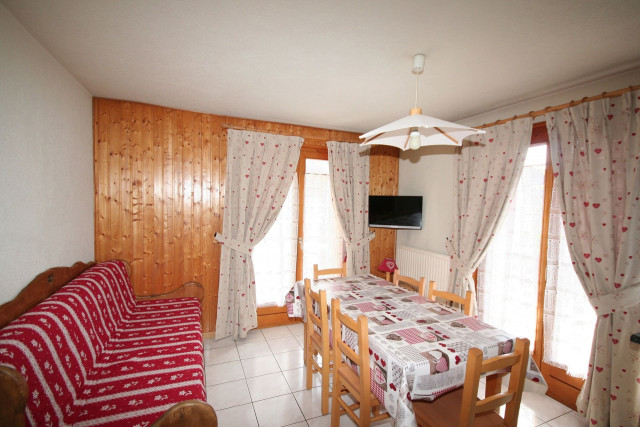 Appartement Echo des Montagnes 3, salle à manger, Châtel Haute-Savoie