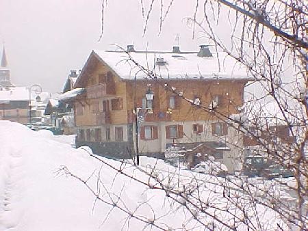 Appartement Echo des Montagnes 4 Extérieur Châtel Hiver