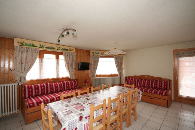 Apartment Echo des Montagnes 5, dining room, Châtel Tourisme