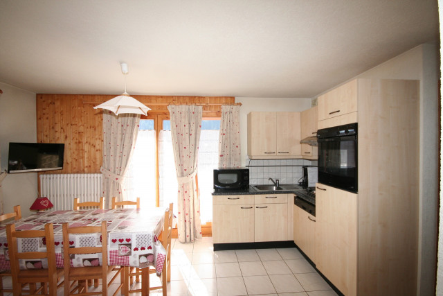 Appartement Echo des Montagnes 6, cuisine équipée, Châtel vallée d'Abondance