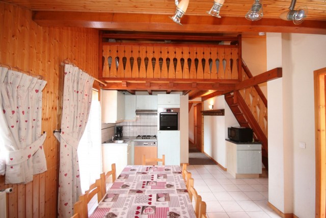 Appartement Echo des Montagnes 7 Cuisine Châtel 74