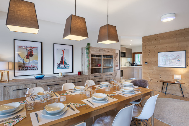 Apartment Flambeaux, Dining room, Châtel Ski Area