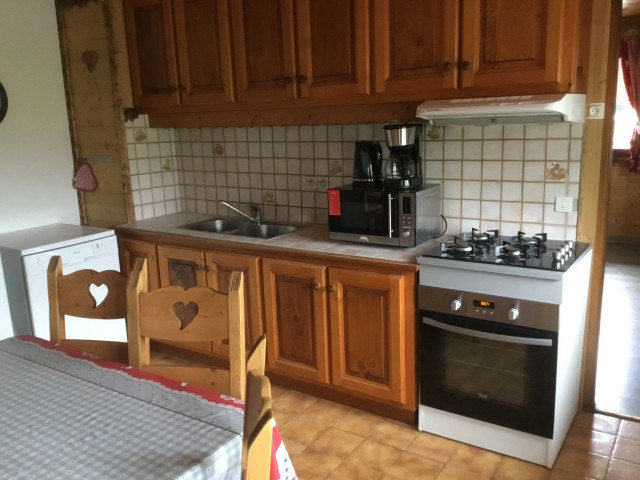 Appartement Fleurs des Champs 2, Cuisine et salle à manger, Châtel Portes du Soleil 74