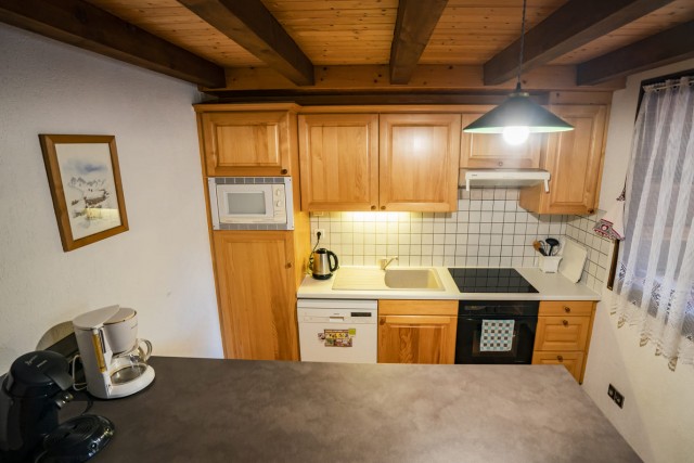 Appartement L'Atelier de Théo cuisine châtel 74