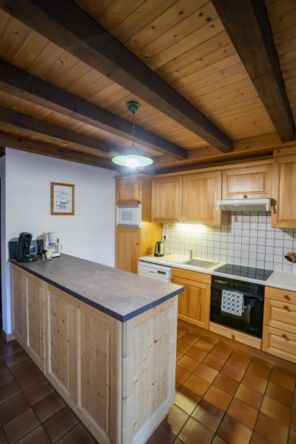 Appartement L'Atelier de Théo cuisine châtel France