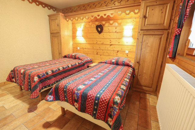 Appartement La Cabane du Bas Chambre Châtel Hiver