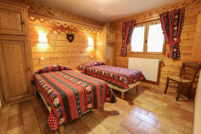 Appartement La Cabane du Bas Chambre Châtel Portes du Soleil Eté