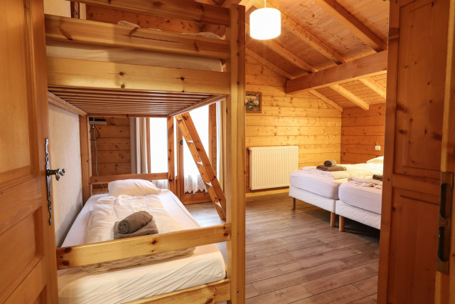 Appartement La Cabane du Haut Chambre Châtel Haute-Savoie 74