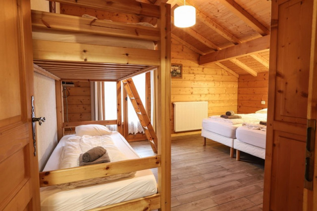 Appartement La Cabane du Haut, chambre, Châtel Les Portes du Soleil