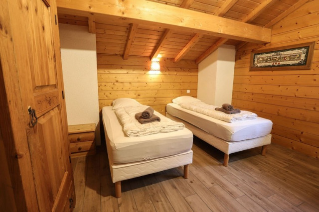 Appartement La Cabane du Haut, chambre, Châtel Les Portes du Soleil